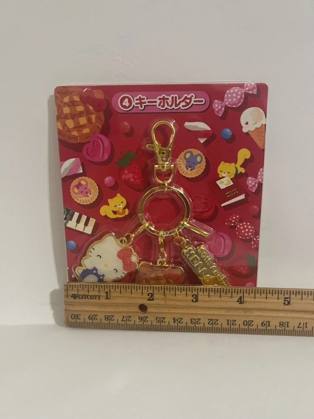 Hello Kitty 50th Anniversary Keychain